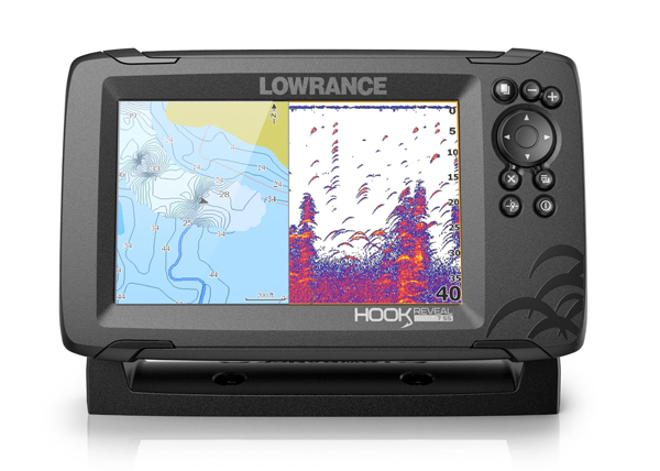 Lowrance Hook Reveal 50/200 HDI Row Fishfinder