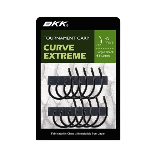 BKK Curve Extreme Karperhaak (10pcs)