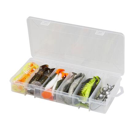 Savage Gear Cannibal Shad Kit Kunstaas Set (36 stuks)