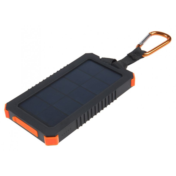 Xtorm Solar Charger Black/Orange - Xtorm Solar Charger 5000 MAh Black/Orange