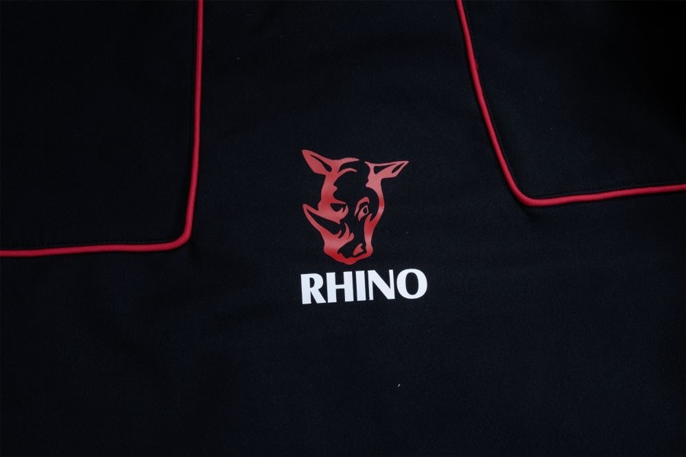 Rhino Soft Shell Jacket Black/Blue Vis Jas