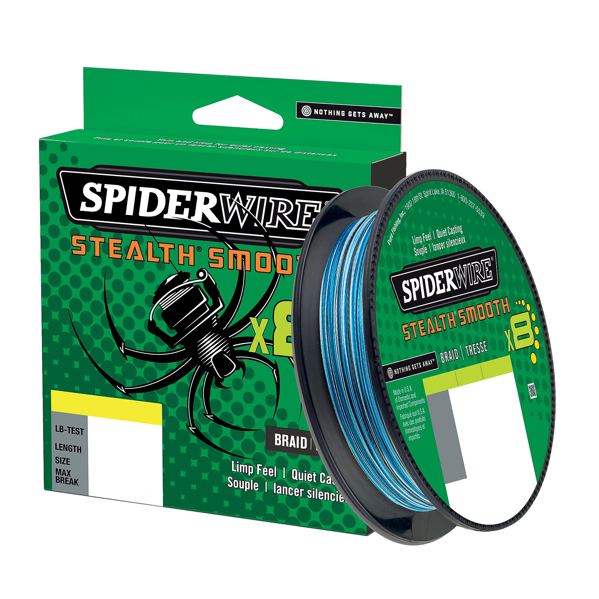 Spiderwire Stealth Smooth 8 Blue Camo 300m