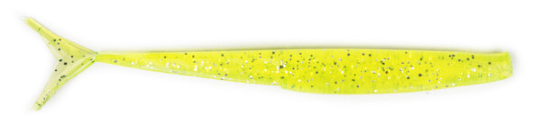 Glo-Pro Lures Fluke 5.25"(meerdere opties) - Chart/Silver Flake