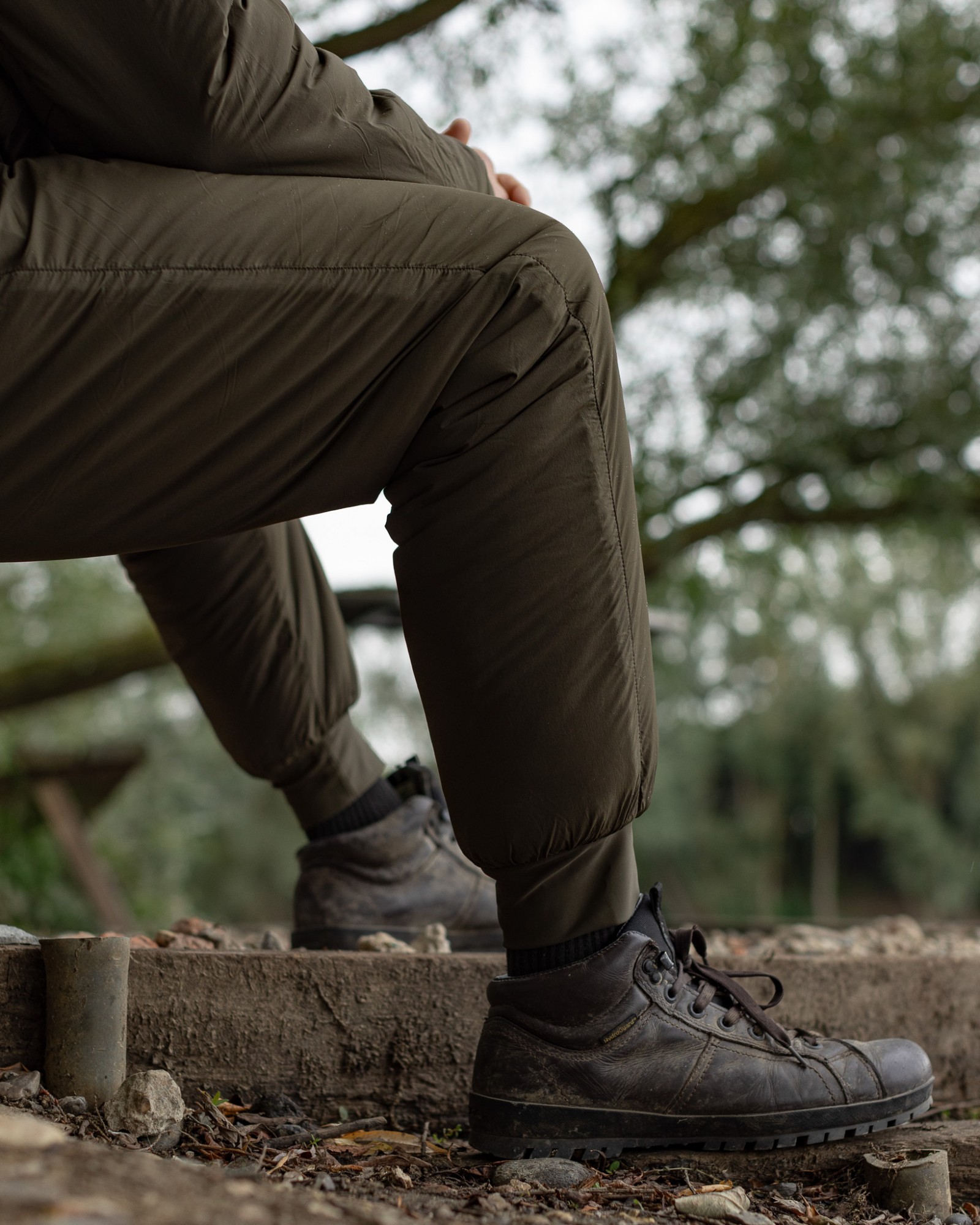 Korda Insulated Jogger Dark Olive Waterafstotend