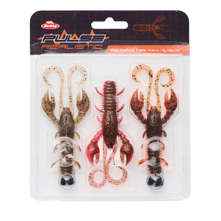 Berkley Ned Fishing Loodvrij Softbait Pack 7/10g