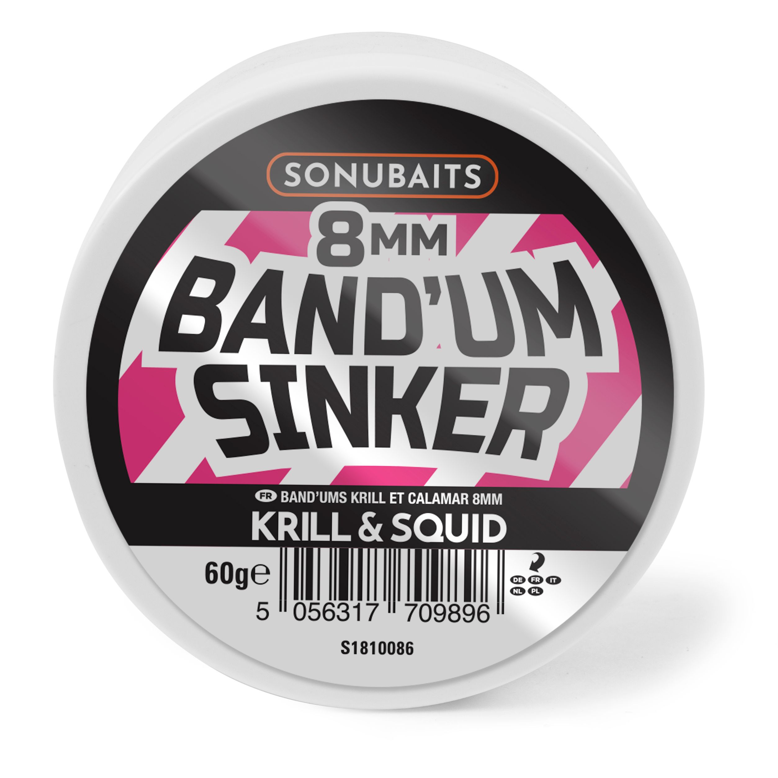 Sonubaits Band'um Sinker Witvis Boilies 8mm - Krill & Squid