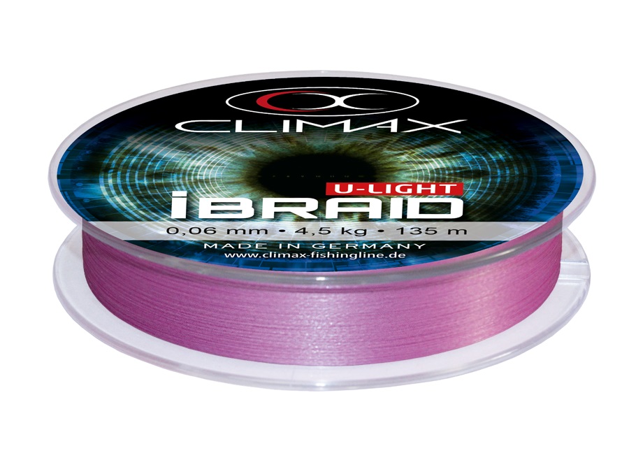 Climax IBraid U-Light Fluo Purple Gevlochten Lijn (135m)