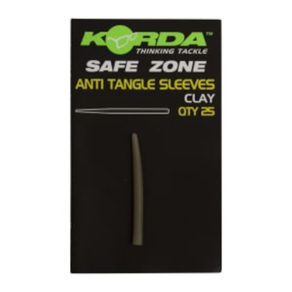 Korda Safe Zone Anti Tangle Sleeves (25 stuks) - Clay