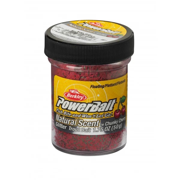 Berkley PowerBait® Trout Bait 50g - Chunky Cherry