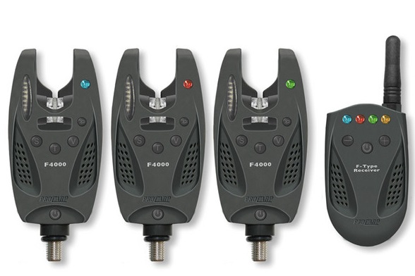 Cormoran Pro Carp F-4000 Wireless Bite Indicator Set (excl. batterijen)
