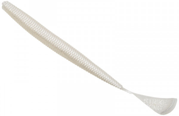 Strike King Cut-R Worm 15cm, 6 stuks! - Pearl