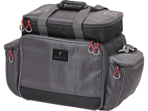 Westin W4 Master Lure Bag Titanium Black (Incl. 5 Tackleboxen)