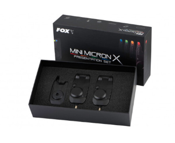 Fox Mini Micron X 2 Rod Beetmelder Set