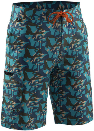 Grundéns Fish Head Board Shorts Broek