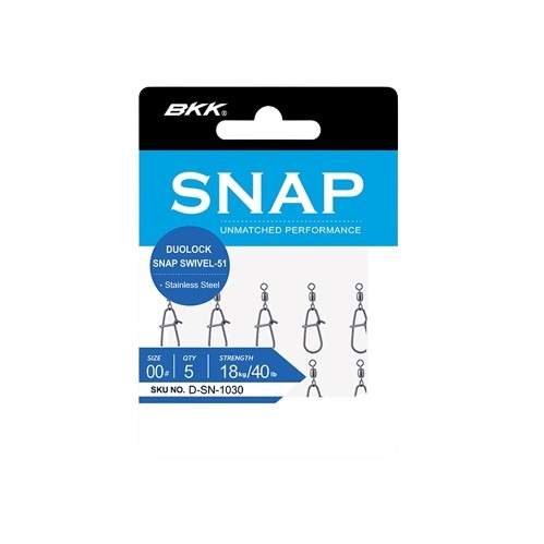 BKK Duolock Snap Swivel-51 (5pcs)