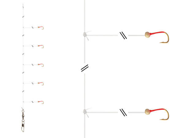 Daiwa GrandW. Herring-Rig Sabiki #14 micro