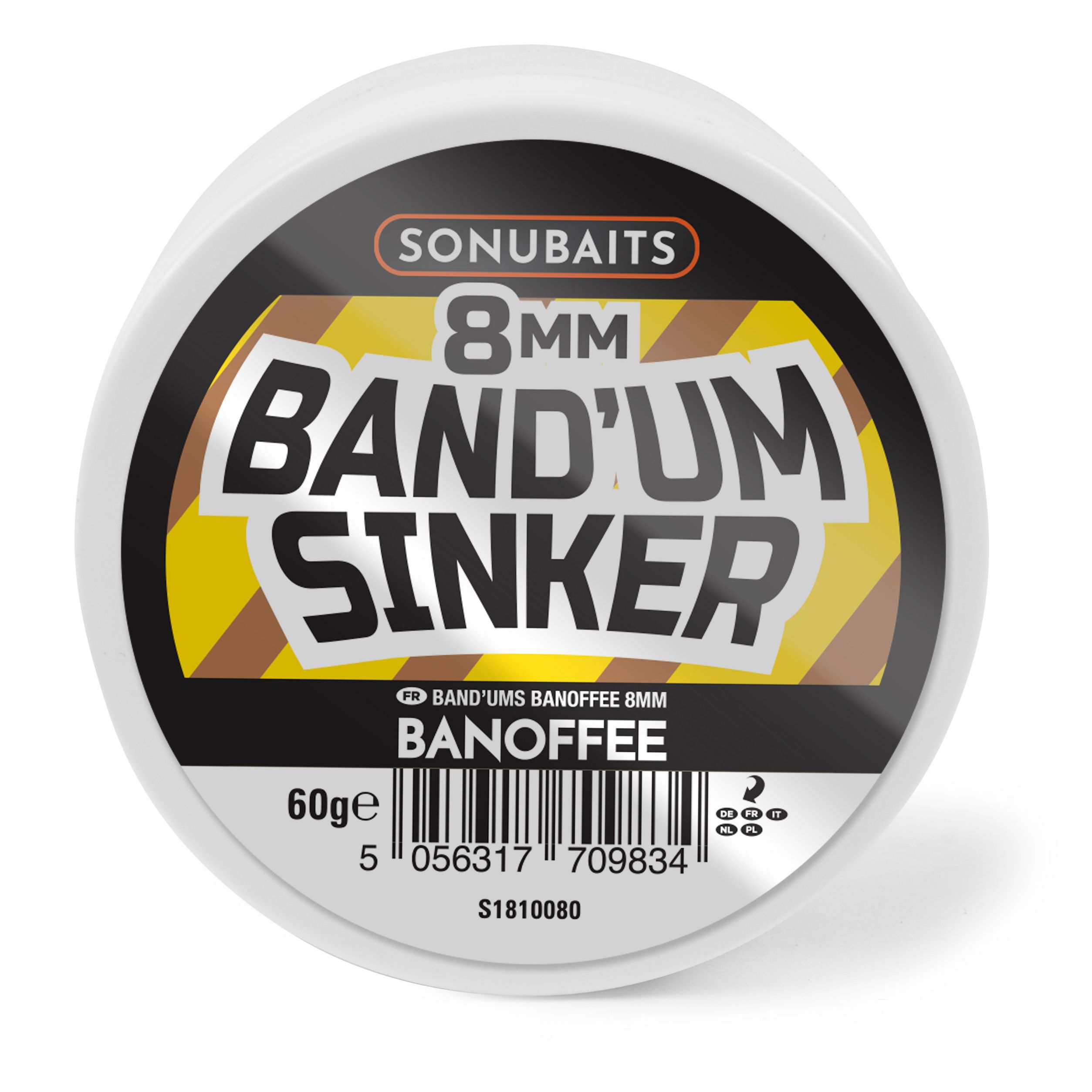 Sonubaits Band'um Sinker Witvis Boilies 8mm - Banoffee