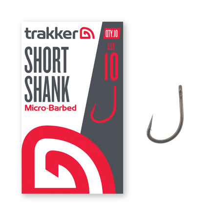 Trakker Short Shank Hooks Micro Barbed (10 Stuks)