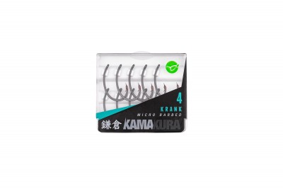 Korda Kamakura Krank Karperhaken Barbless Size 4 (10pcs)