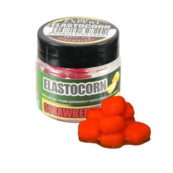 Carp Expert Elastocorn Soft Corn - Strawberry
