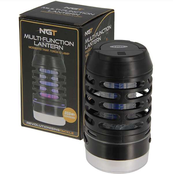 NGT Bug Zapper Multi Function Lantern (USB Oplaadbaar)