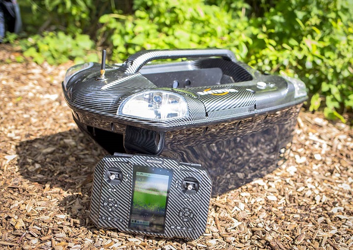 Baitstar Baitboats Advanced AllinOne Black Voerboot (Incl. GPS, Fishfinder & Statief)