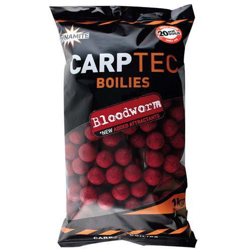Dynamite Baits CarpTec Boilies 15mm (1kg) - Bloodworm
