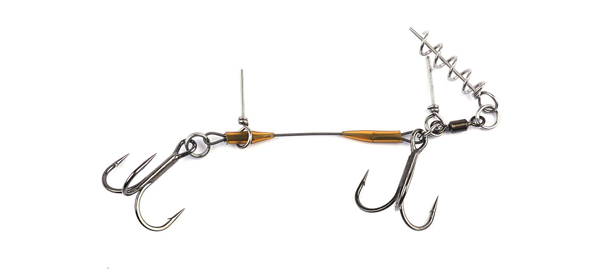 Darts Pike Rig Wire Shallow (meerdere opties) - 001 Jr: 9cm