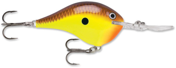 Rapala Dives-To - Chartreuse Brown