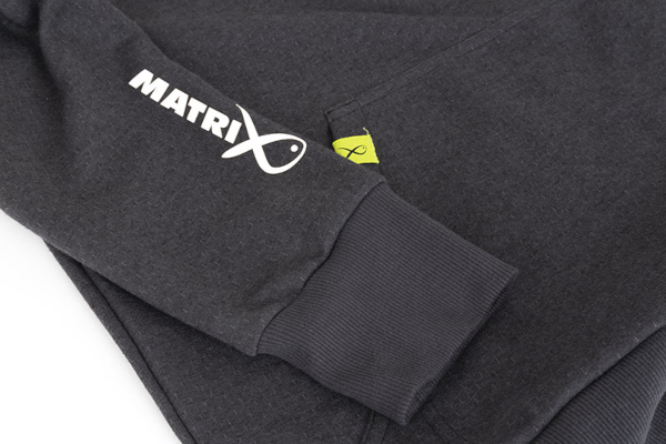 Matrix Minimal 1/4 Zip Sweater Black/Marl