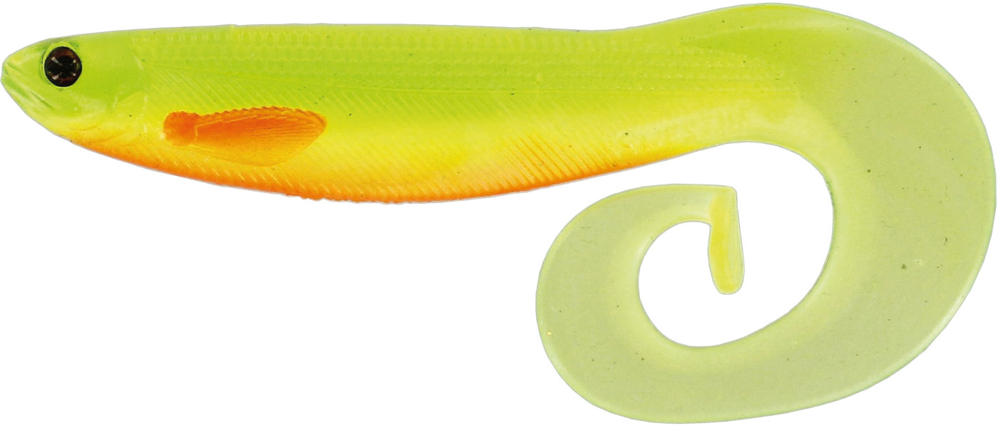 Westin Curlteez Curltail Shad Box 8.5cm (6g) (32 stuks) - Slime Curd