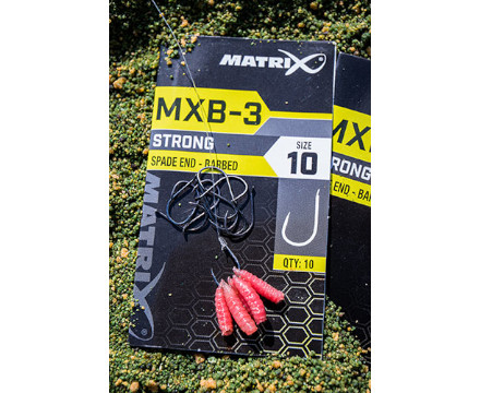 Matrix MXB-3 Barbed Spade End Black Nickel (10st)