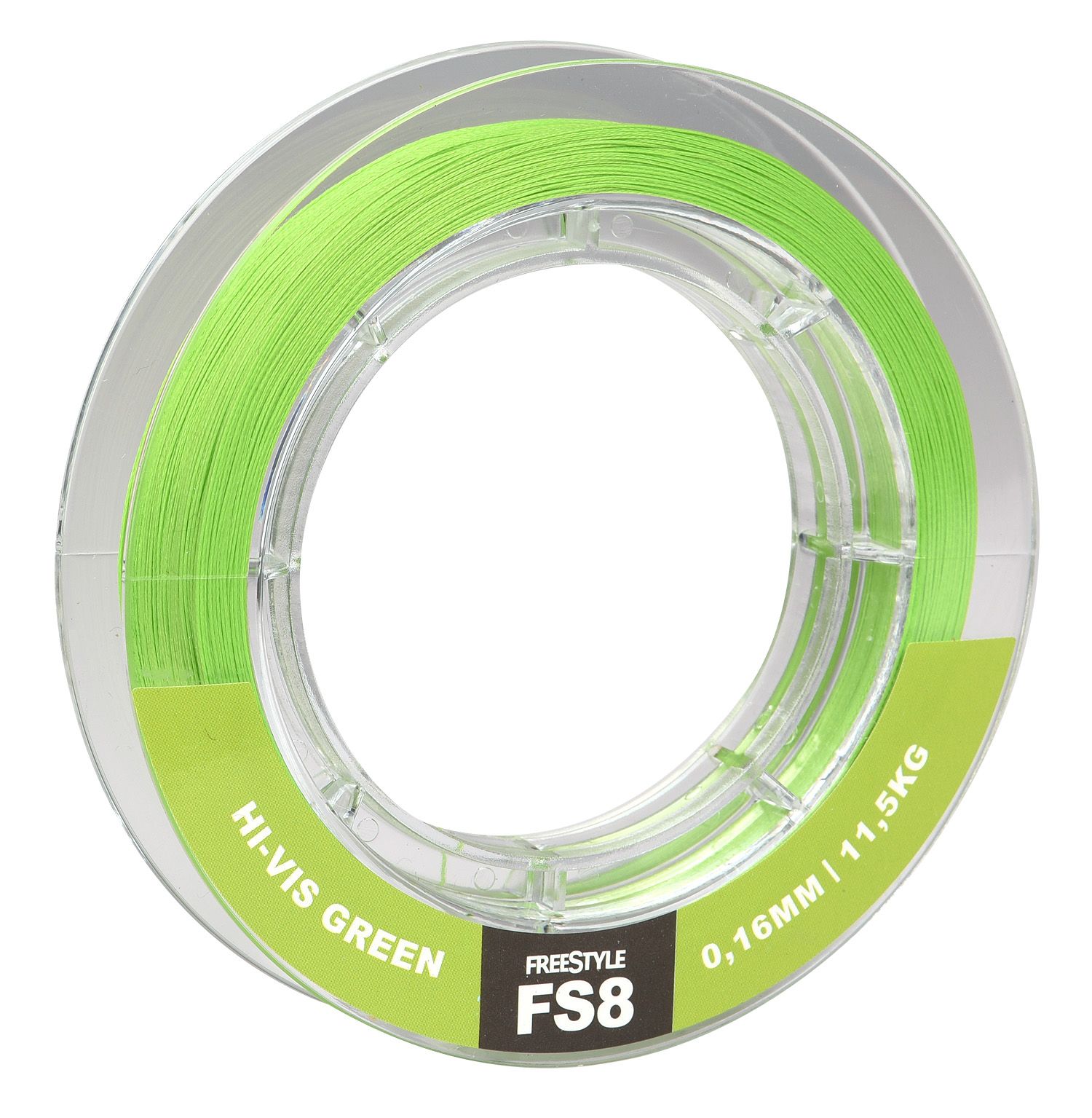 Spro Freestyle FS8 Braid Hi-Vis Chartreuse Gevlochten Lijn (125m)