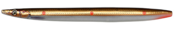 Savage Gear 3D Line Thru Sandeel 12,5cm 19gr - Brown Copper Red Dots