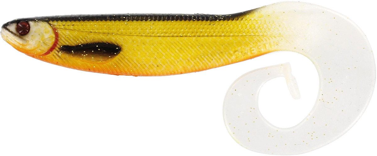 Westin Curlteez Curltail Shad Box 8.5cm (6g) (32 stuks) - Official Roach