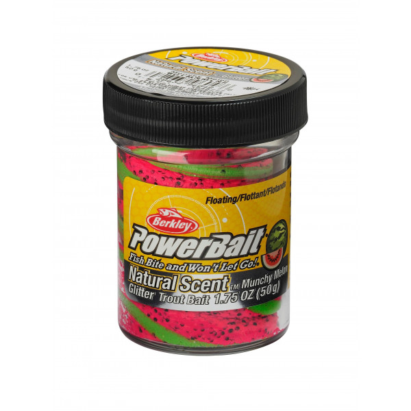 Berkley PowerBait® Trout Bait 50g - Munchy Melon