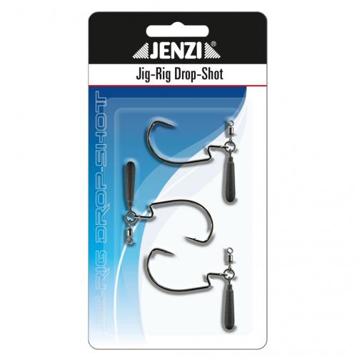 Jenzi Jig Rig Drop Shot Hooks - 3.5g