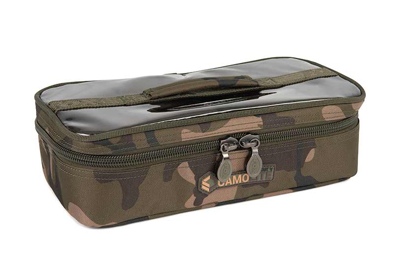 Fox Camolite 12 Pot Hookbait Case (Incl. 12 Potjes)