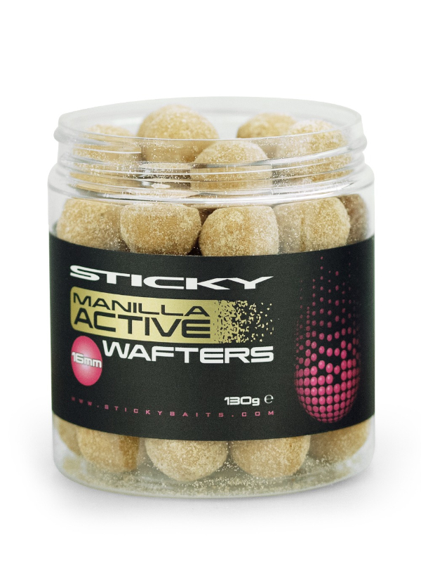 Sticky Baits Manilla Active Wafters - Manilla Active Wafters 16mm