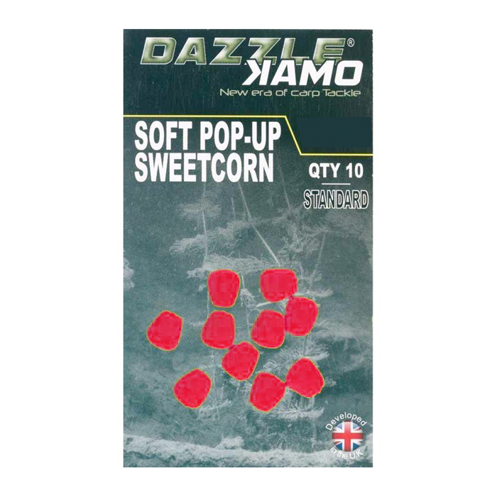 Carp Tacklebox, boordevol karpermateriaal van bekende topmerken! - Dazzle Pack Pop Up Sweet Corn